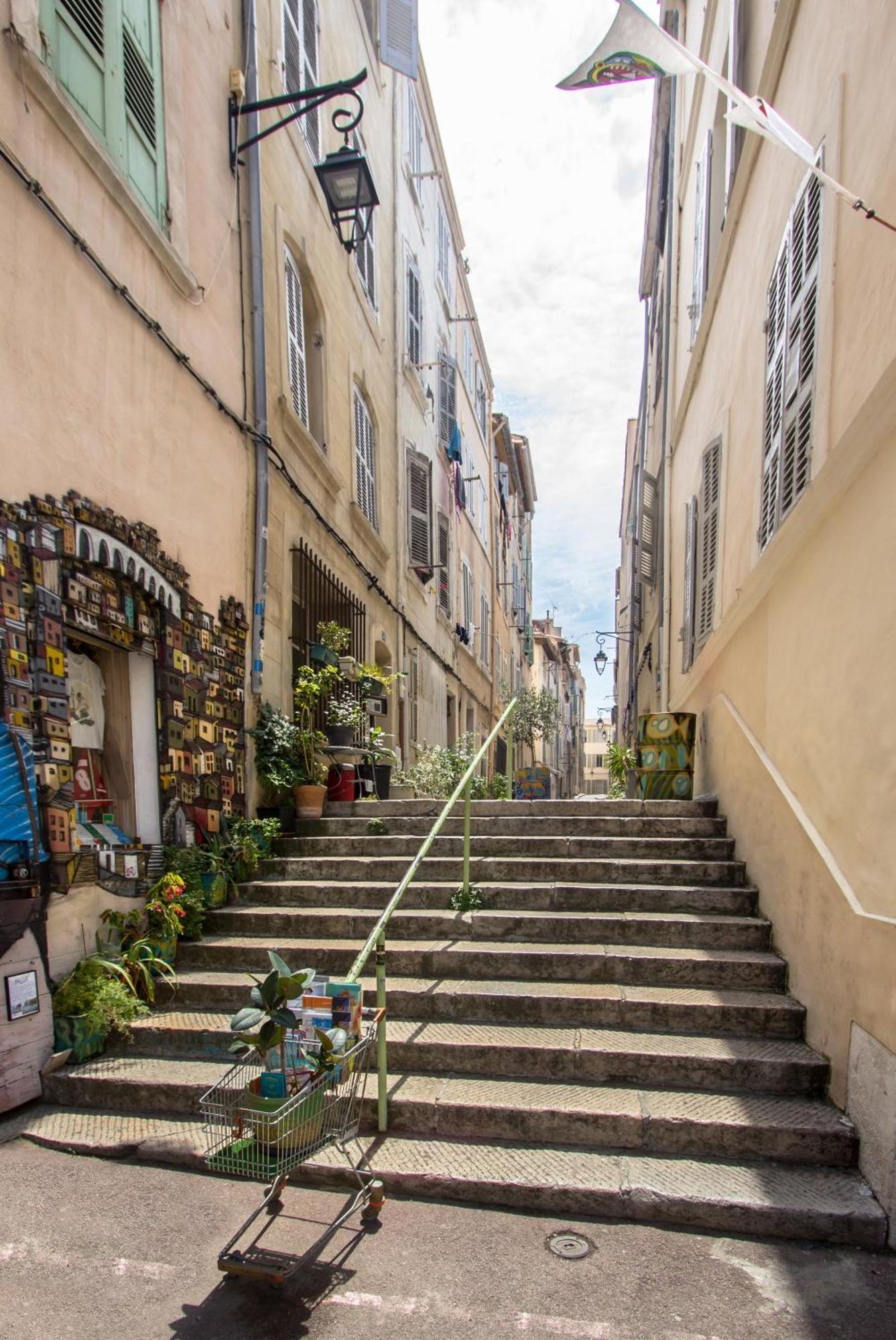 Adira Marseille Panier 2 Etoiles Lägenhet Exteriör bild